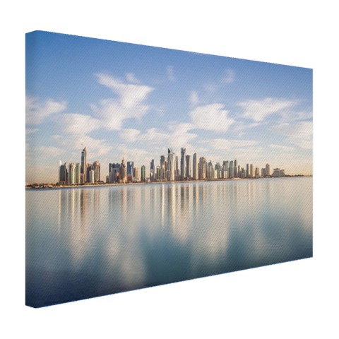 Skyline Doha muurdecoratie