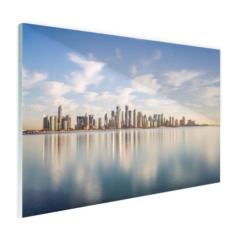 Skyline Doha muurdecoratie